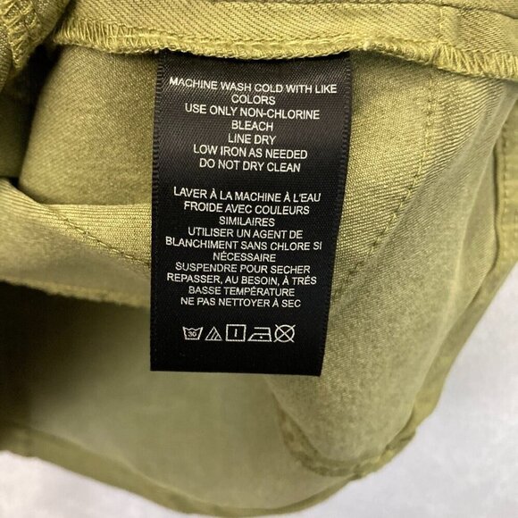 Urban Outfitters Bodycon Cargo Mini Dress Medium Stretch Pocket Army Green NWT - Picture 4 of 12